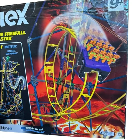 K’Nex Firestorm Freefall Coaster Building Set New - Picture 5 of 11